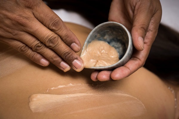 Gold Flake Oil massage