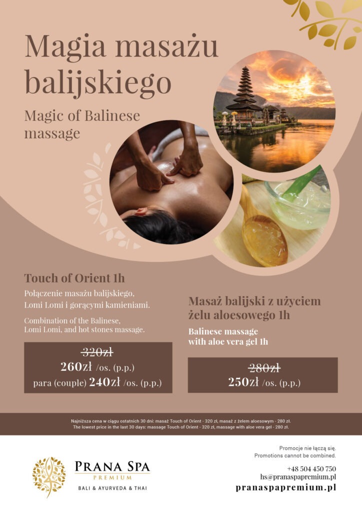 Magia balijskiego masażu